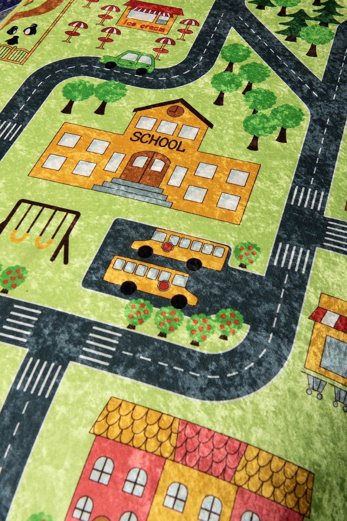 Tepih ROAD, dimenzije: 100*160 cm, Small Town - Green