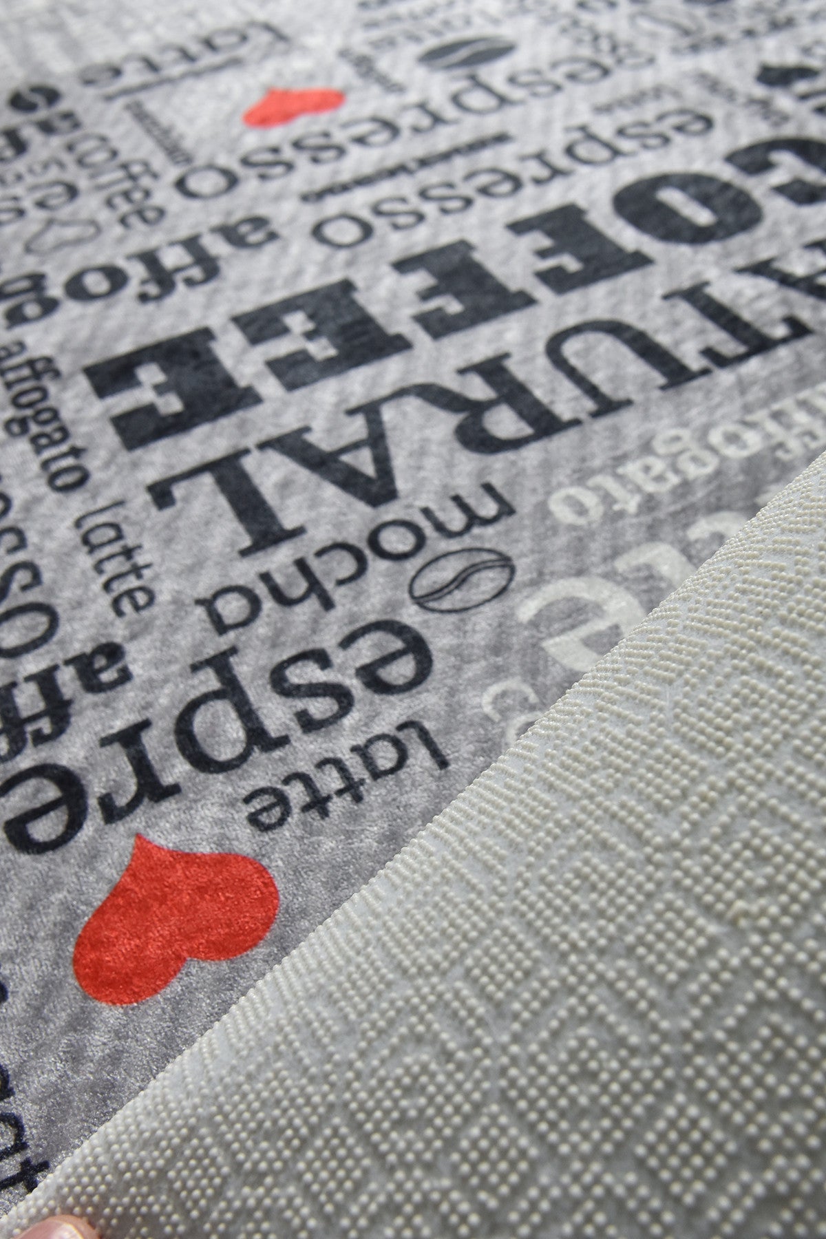 Tepih (100 x 200), Fincan - Grey