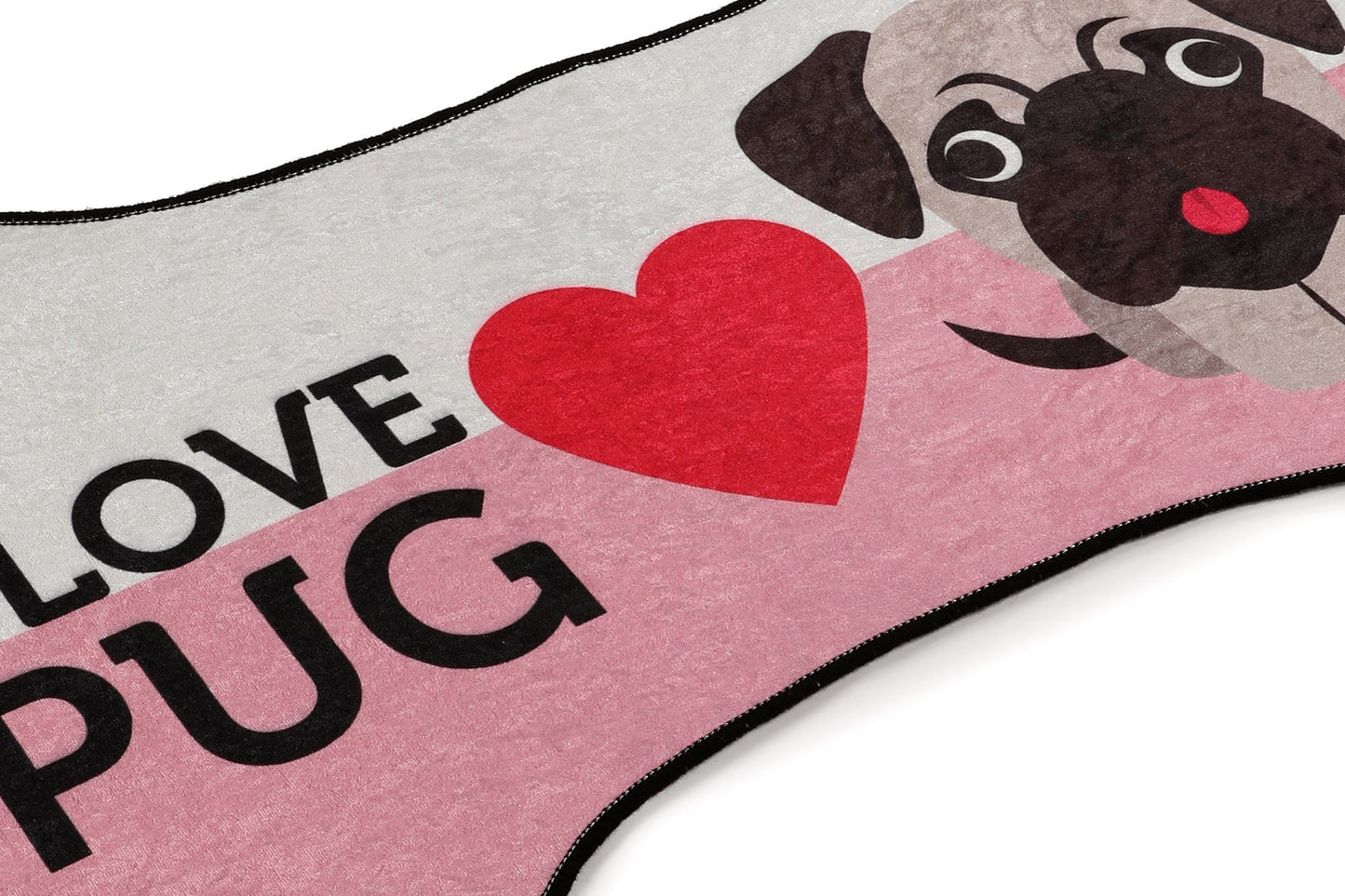 Tepih (60 x 100), İ Love Pug
