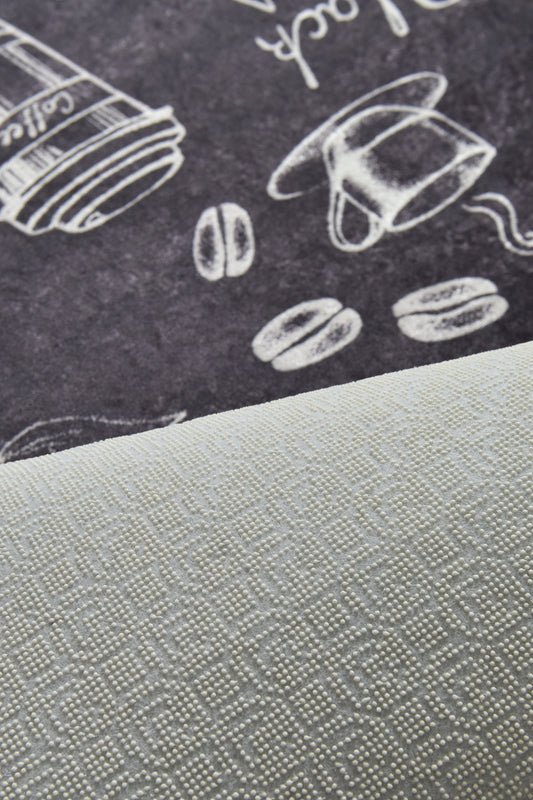 Tepih (80 x 150), Cappuccino - Black