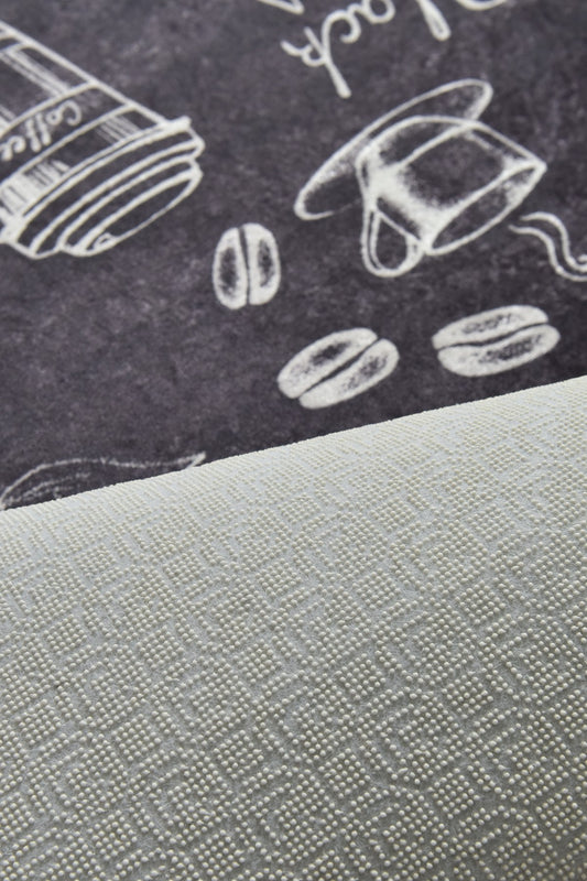 Tepih (80 x 300), Cappuccino - Black