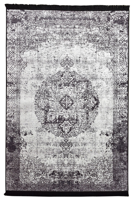 Tepih (140 x 190), Soft - Black