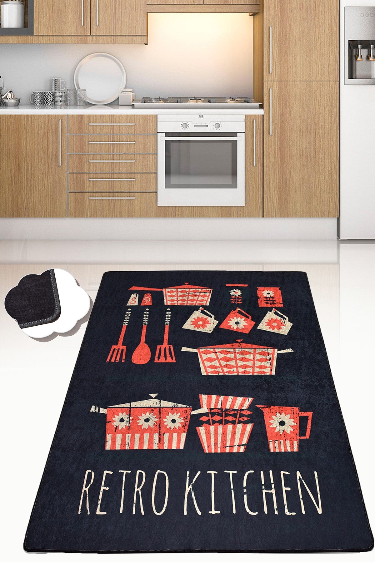 Tepih (80 x 140), Retro Kitchen Djt 80 x 140