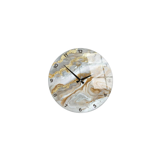 Ukrasni stakleni zidni sat SOFIA