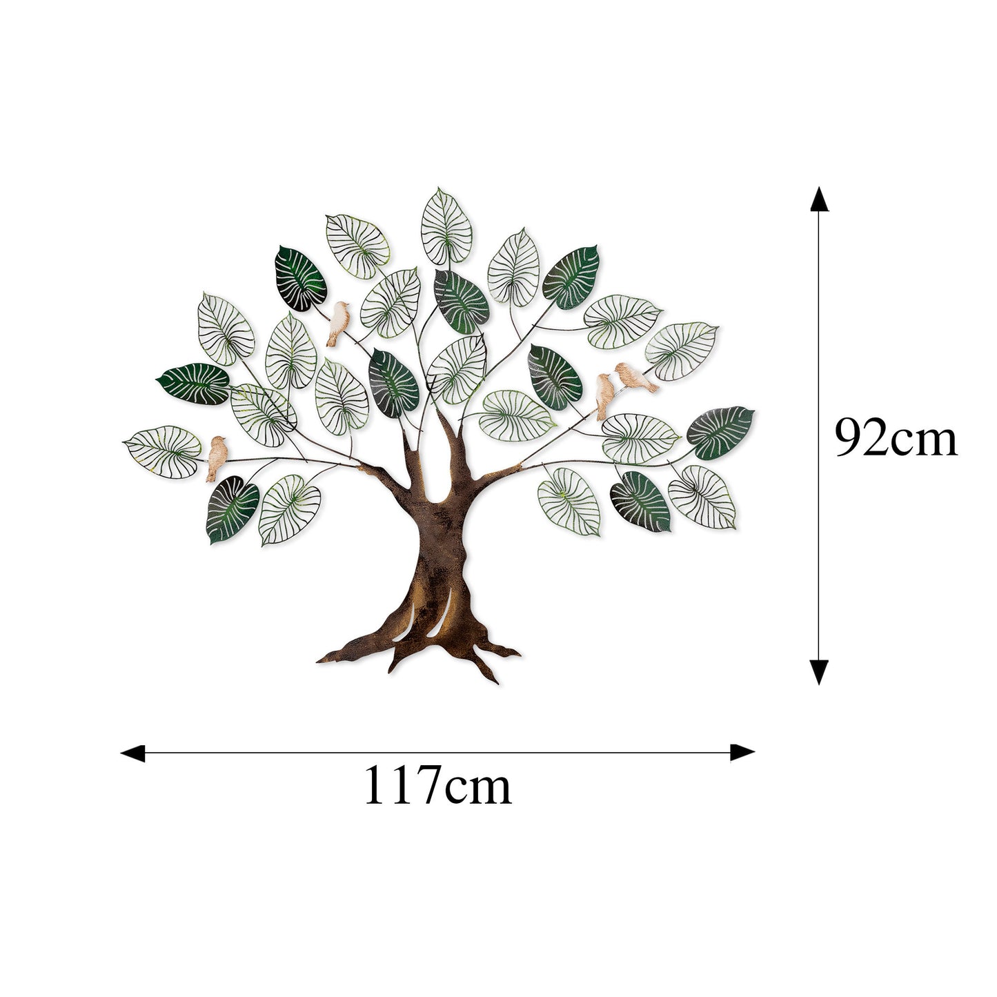 Metalna zidna dekoracija, Alder