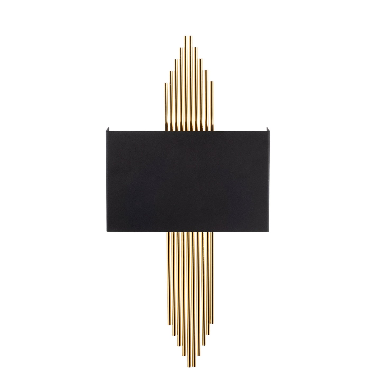 Zidna lampa VINT crno zlatno, metal, 35 x 10 x 22 cm, ukupna dimenzija 75 x 10 x 22 cm, E27 40 W, 612 - A