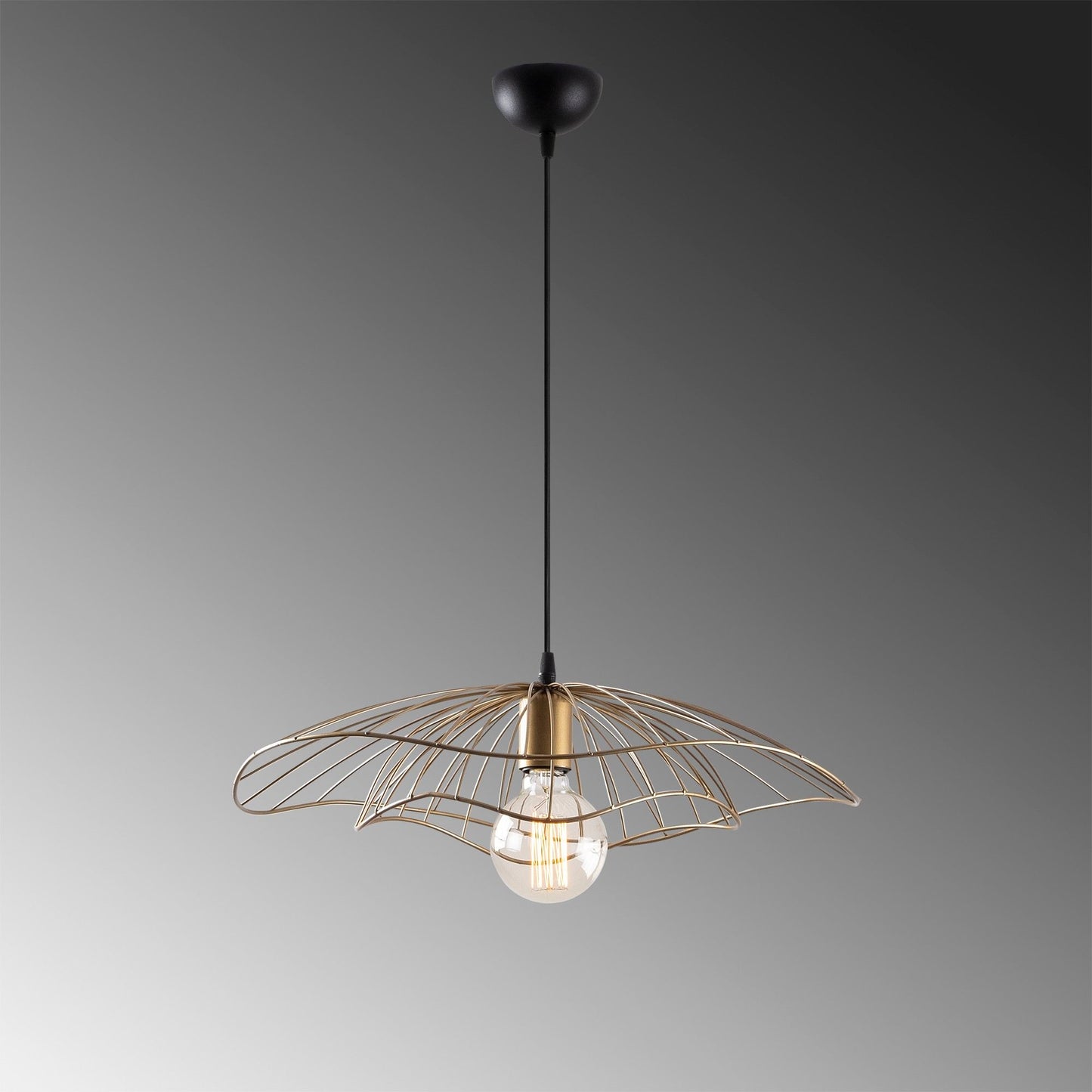 Vislica MIA vintage, metal, promjer 50 cm, visina 111 cm, podesiva visina, duljina kabla 90 cm, E27 40 W, Tel - 6503