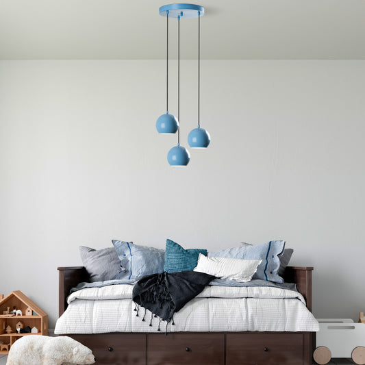 Luster HALLE, svjetlo plava boja