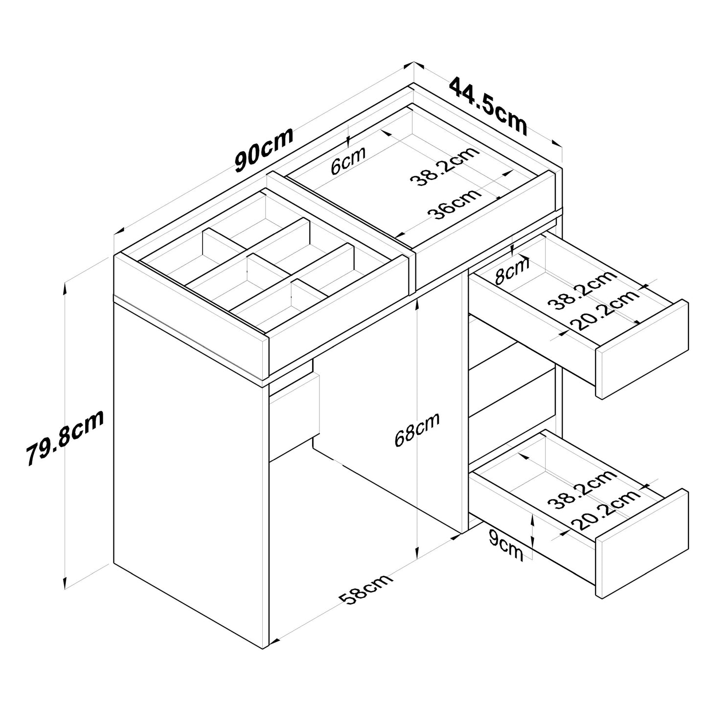 Stol, BJ107 - 2625