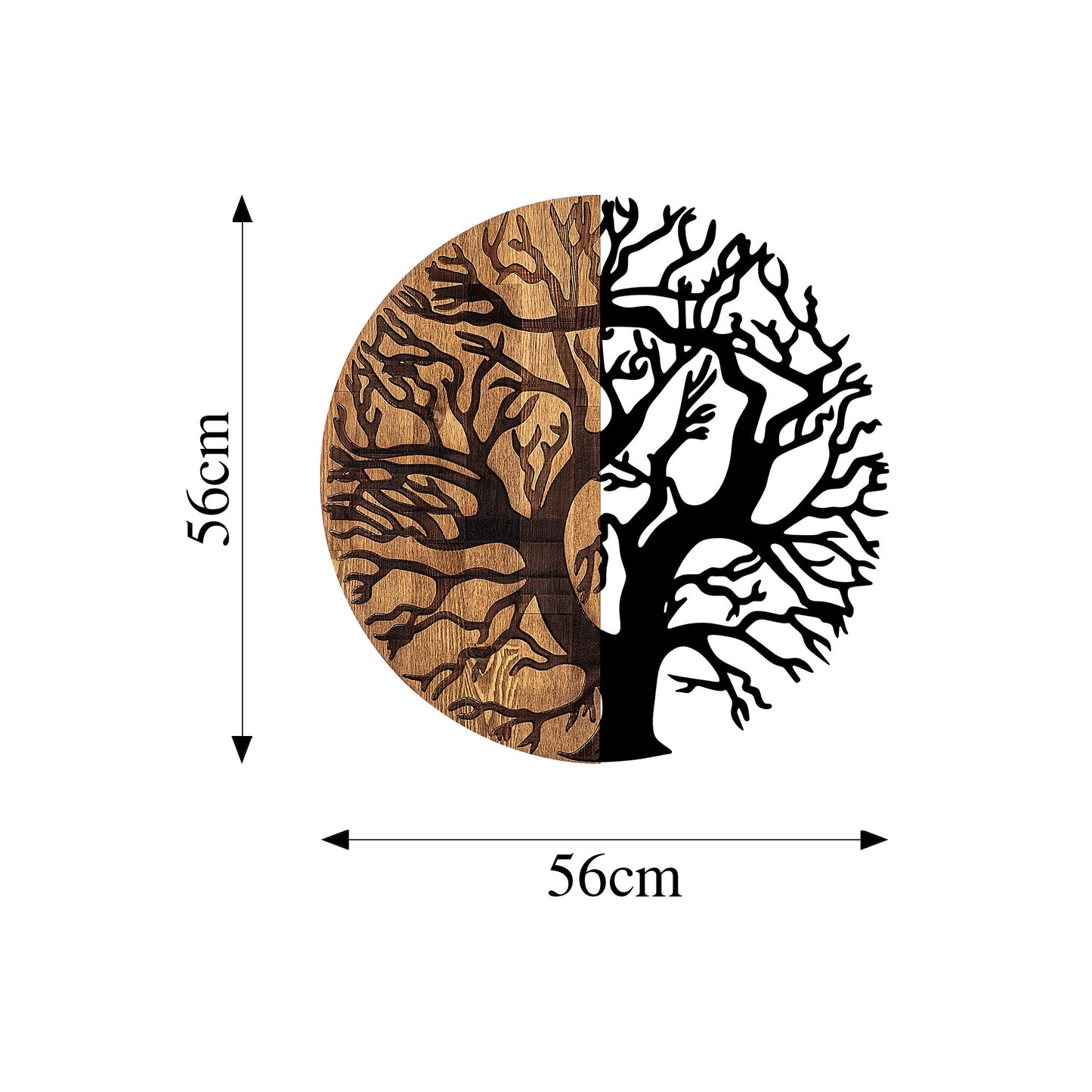 Drvena zidna dekoracija, Monument Tree - 320