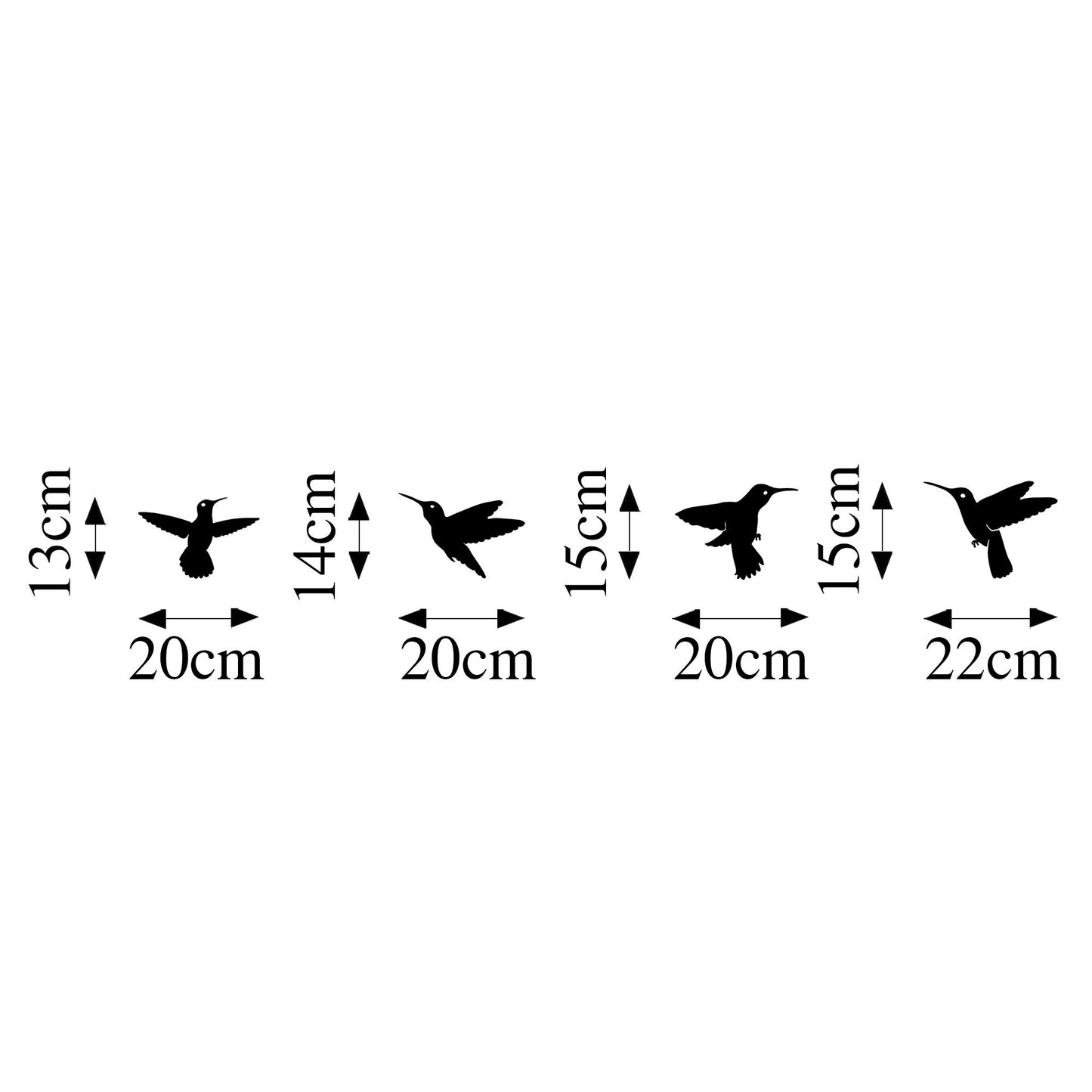 Metalna zidna dekoracija, Birds - 292