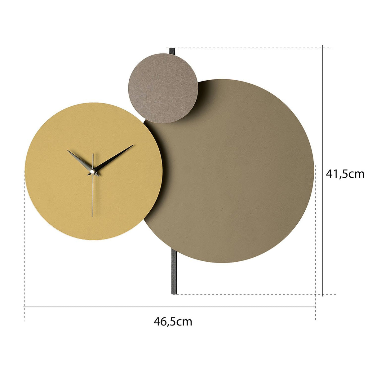 Dekorativni zidni sat, Pavimento - Beige