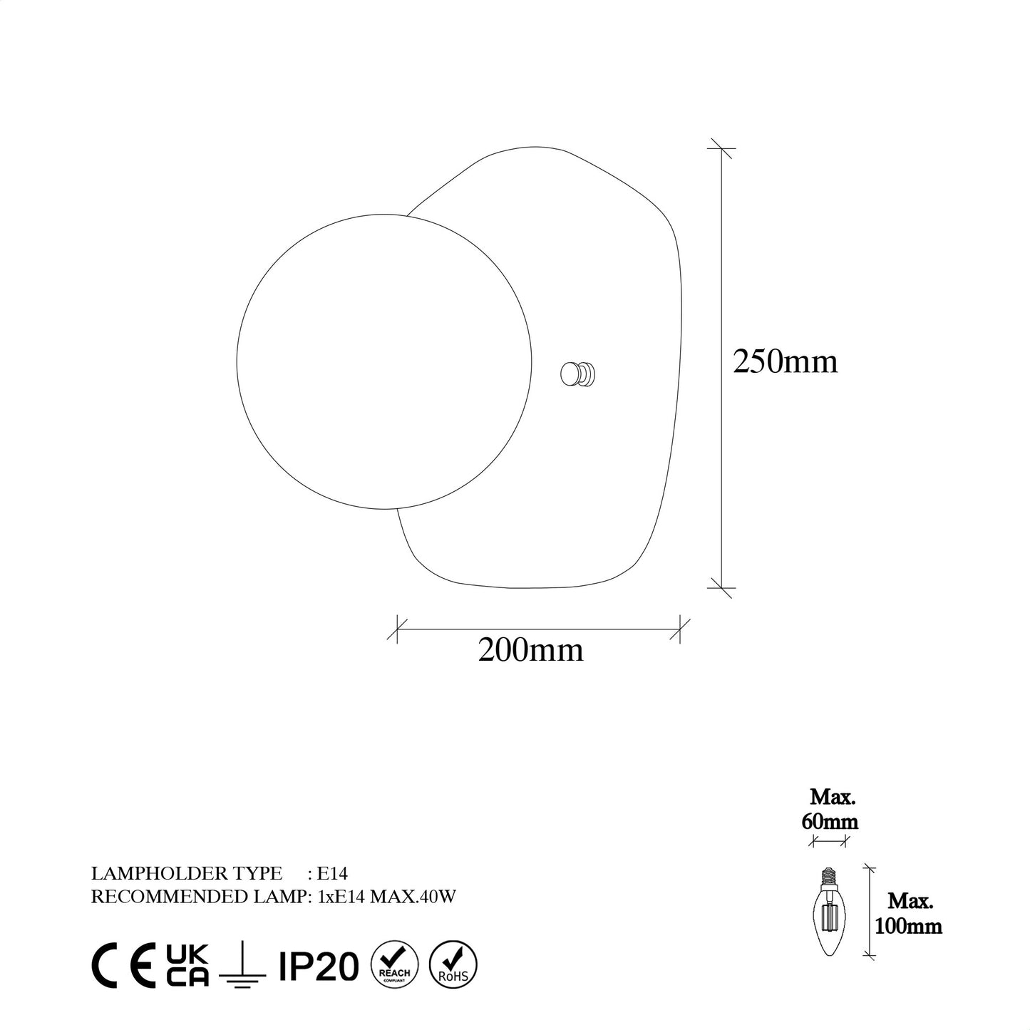 Zidna lampa, 942FLG1379