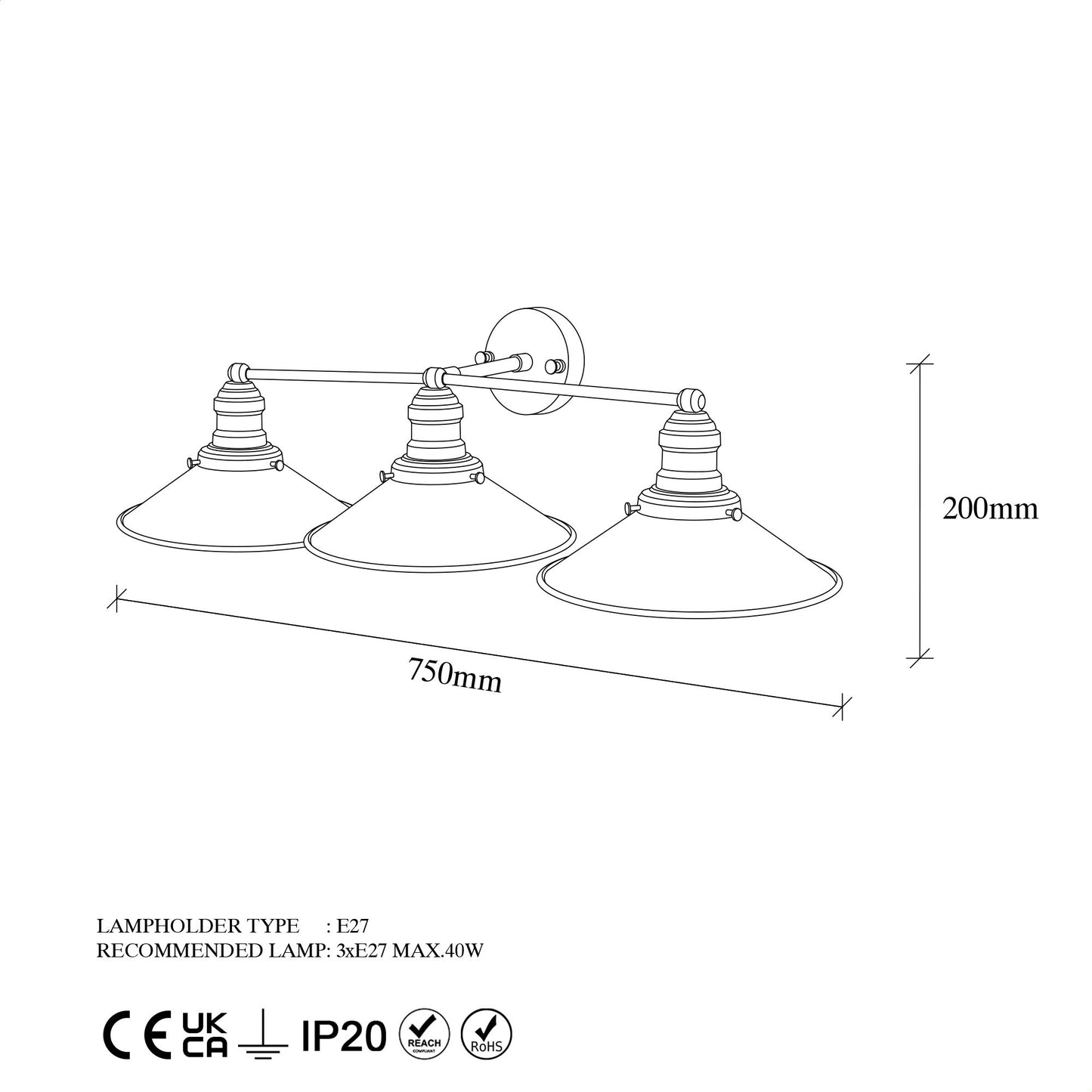 Zidna lampa, 942FLG2164
