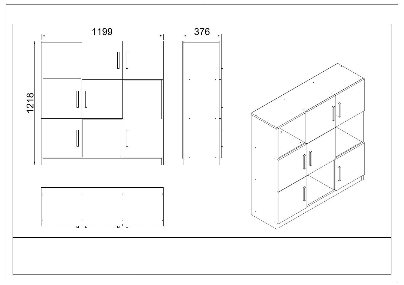 Set uredskog namještaja, VO19-OB