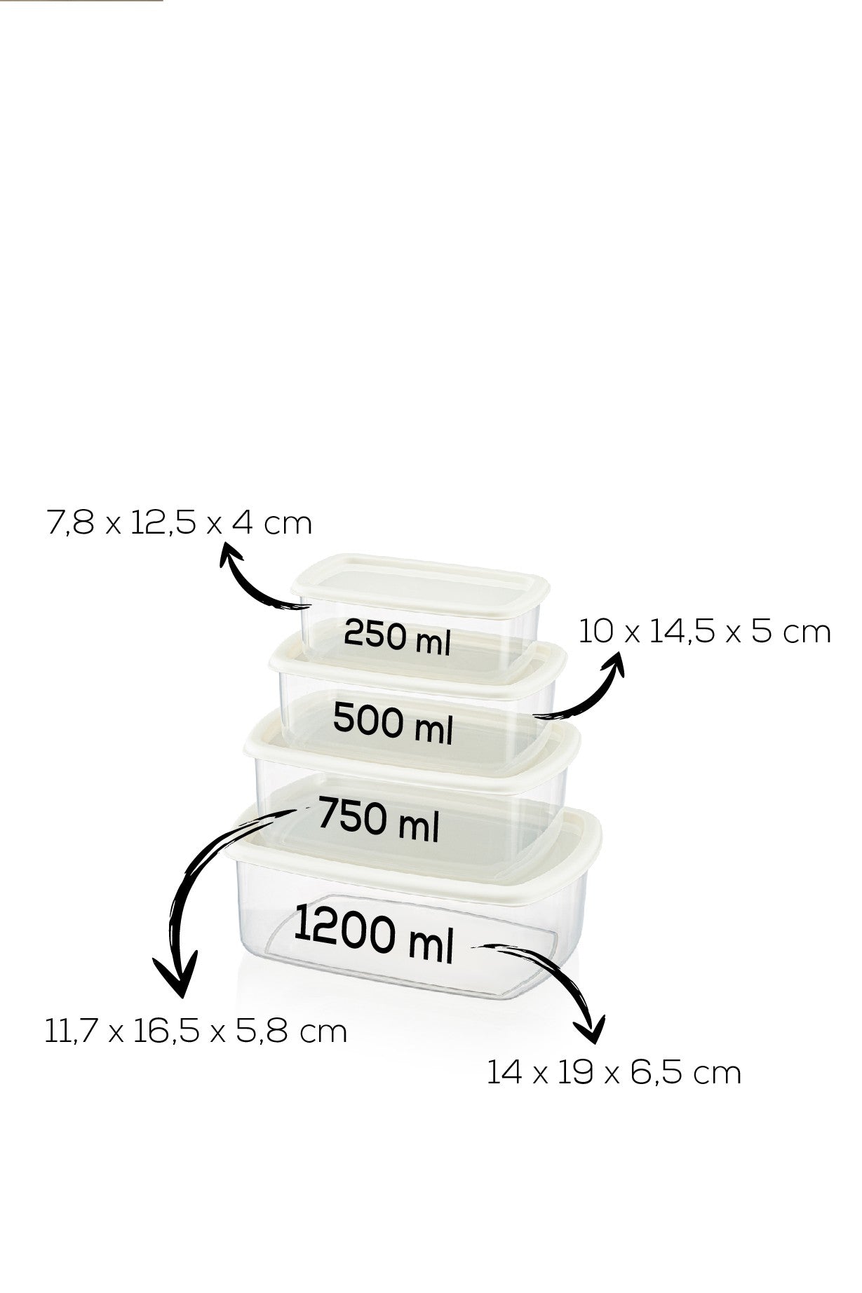 Set kutija za pohranu (16 komada) SYBOX16LIKRSK - siva