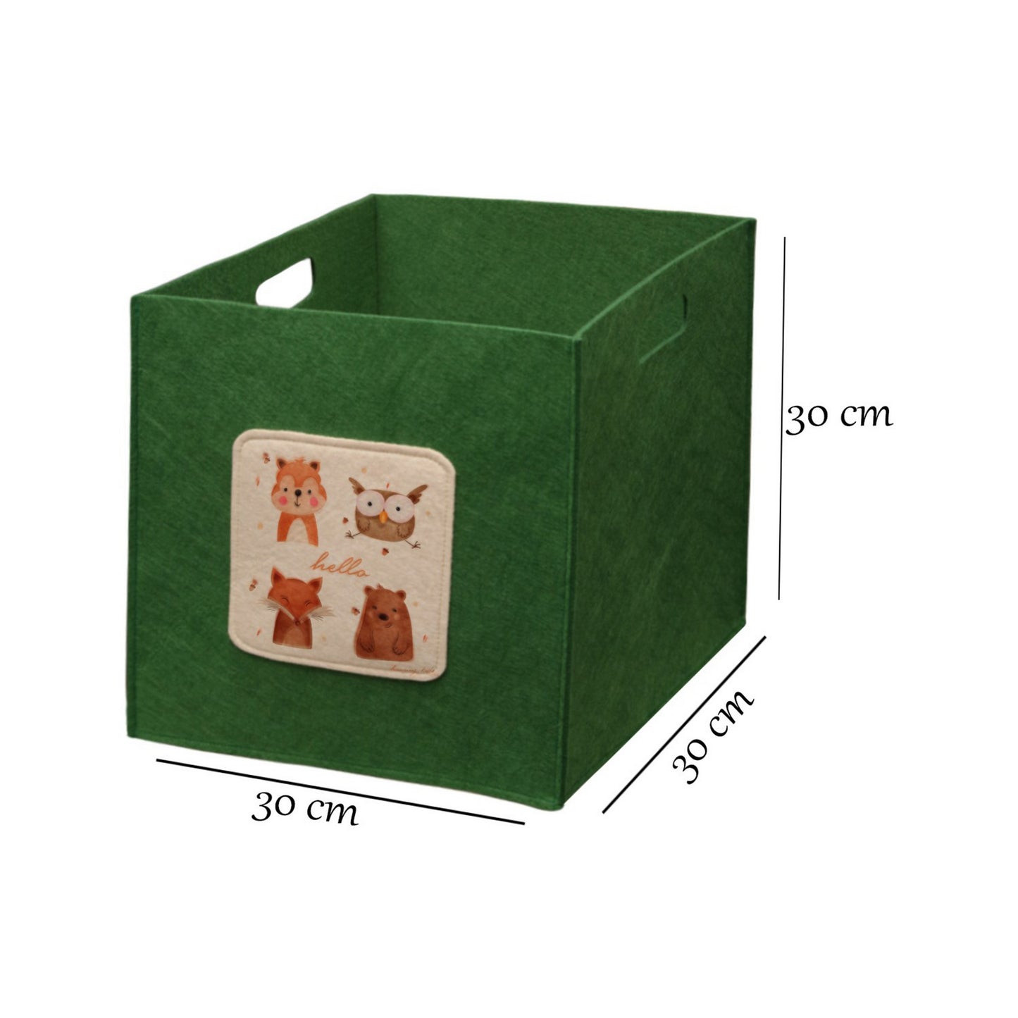 Organizator za stol, Zelena-Krem boja, HMY - 6258