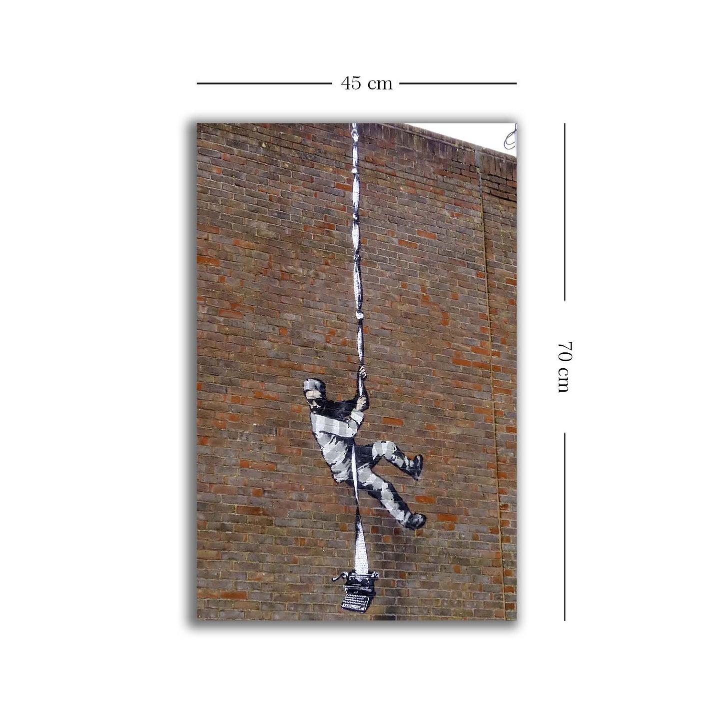 Ukrasna slika na platnu 4570BANKSY030