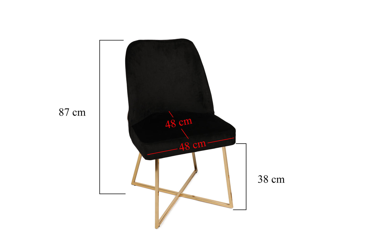 Set stolica (4 komada), Zlato Crno, Madrid 133