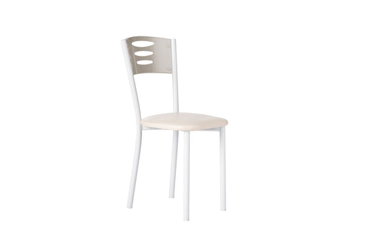 Set stolica (2 komada) 246, krem, bijela