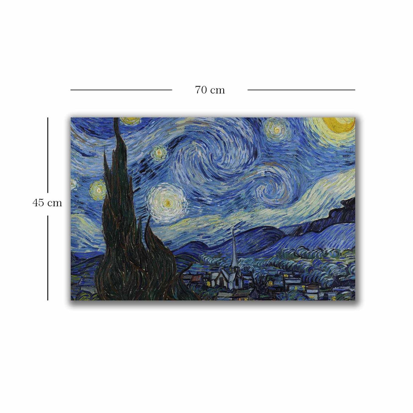 Slika dekorativna na platnu, 4570VANGOGH074