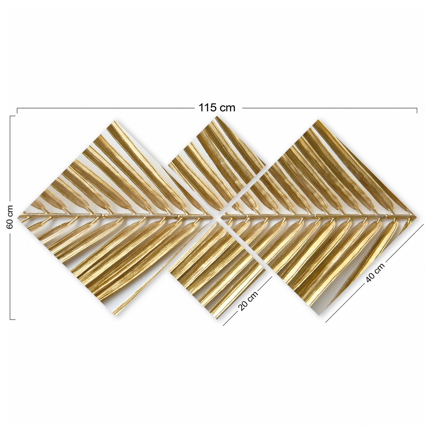 Ukrasna MDF slika (4 komada) 4MDF2230186