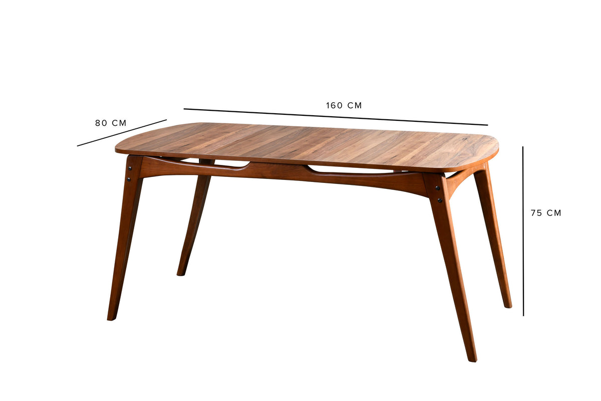 Stol za blagovanje, Orah, Touch - Wooden