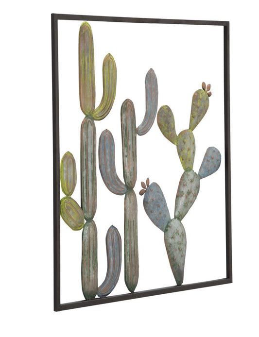 Zidna dekoracija kaktus-okvir -c- cm 50x1,3x50