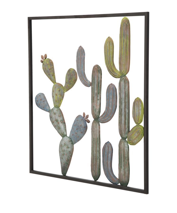 Zidna dekoracija kaktus-okvir -c- cm 50x1,3x50
