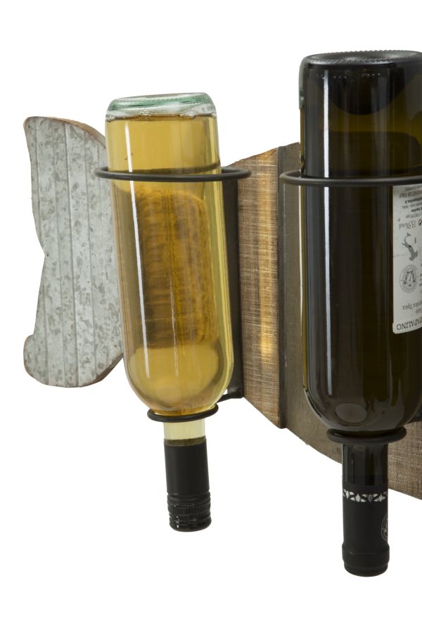 Zidna stalaža za vino balena cm 80x12,5x25