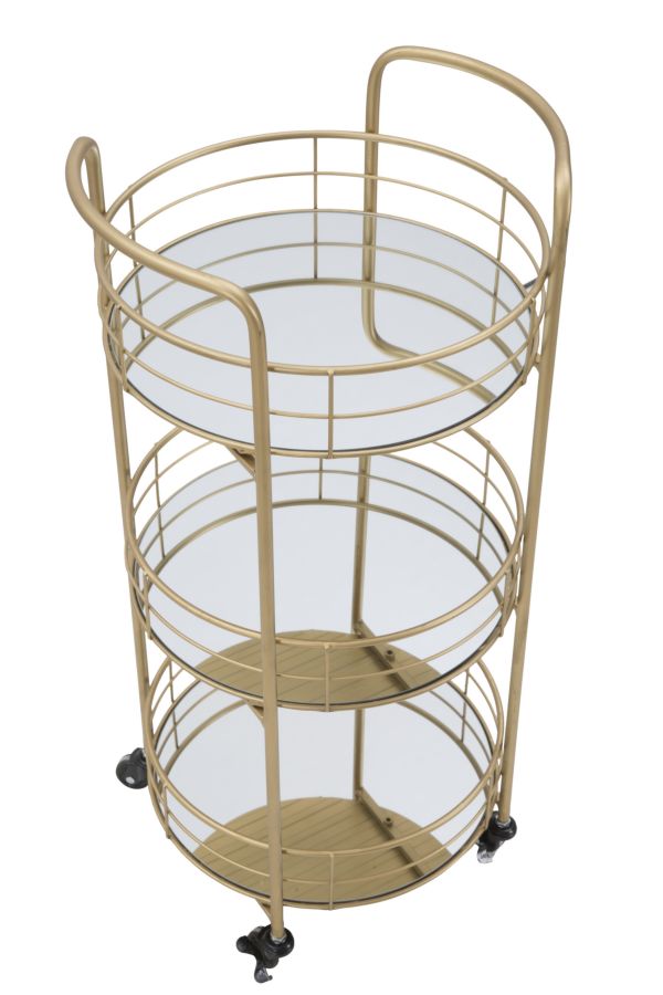 Kolica glam rotondo cm ø 38x77,5
