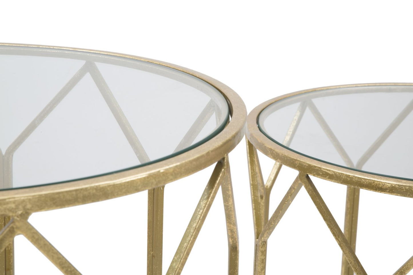 MAURO FERRETT IStolići set od 2 koma cm ø 50x60-45x50