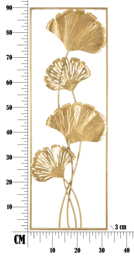 Zidna dekoracija iris -a- cm 31x3x90