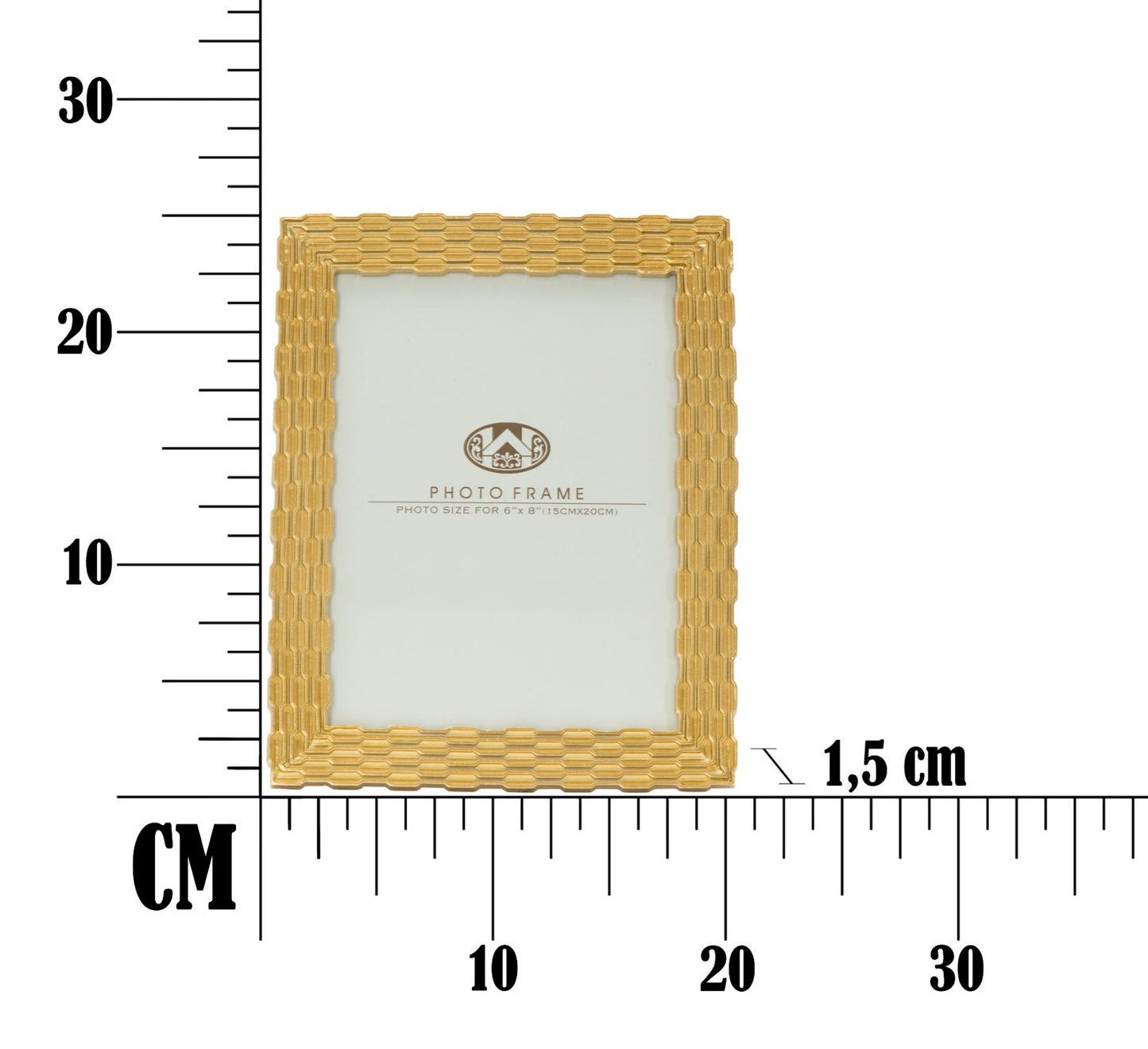Okvir za fotografije lanac glam cm 19,3x1,5x24,3 (unutarnja veličina cm 15x20)