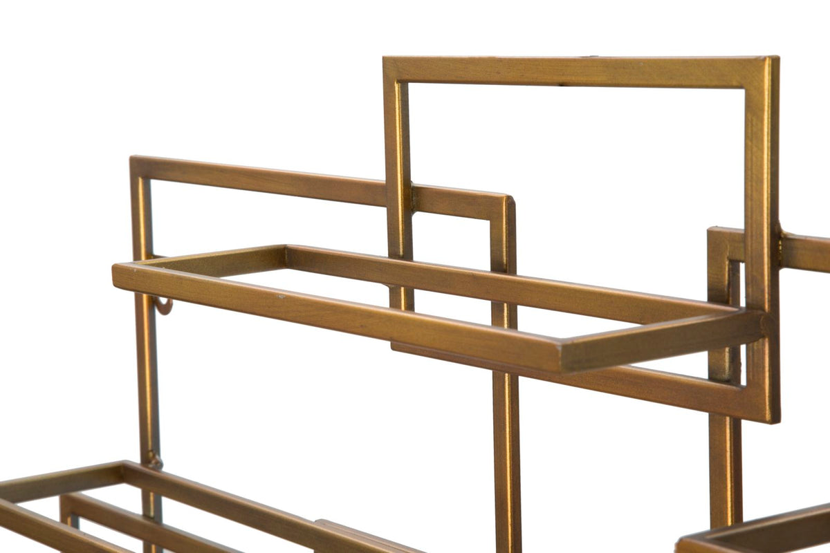 Stalaža za boce glam horizontalni cm 80x10x50