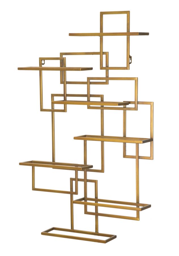 Zidna stalaža za boce glam okomiti cm 50x10x79,5