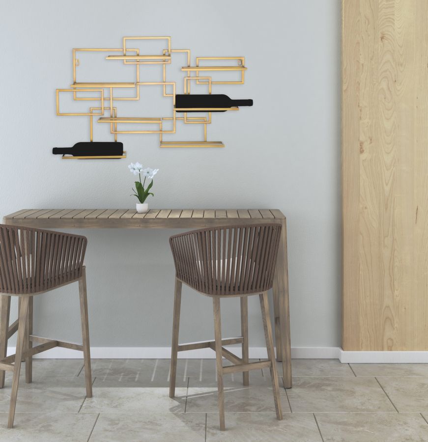 Stalaža za boce glam horizontalni cm 80x10x50