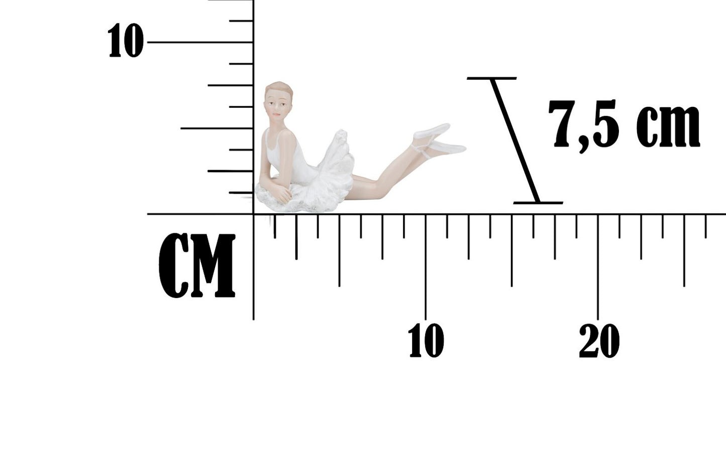 Dekoracija balerina dicy layng cm 11x12x7,5