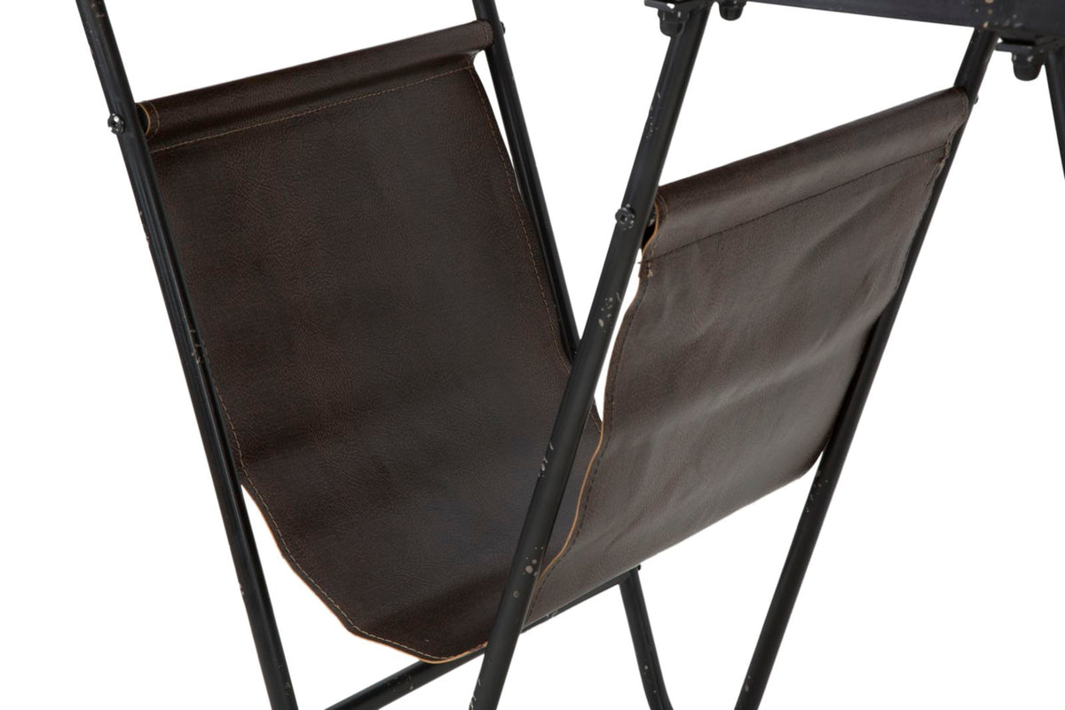 Stol s držačem časopisa ANA 62,5x120x43 cm
