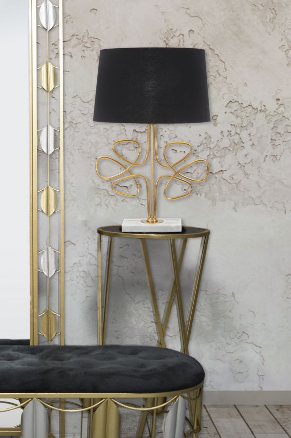 Stolna svjetilka glam roudy cm ø 39x65
