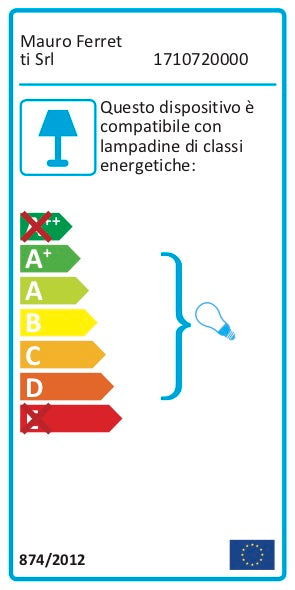 Stolna svjetiljka glam sticky cm ø 34x65