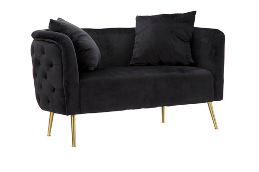 Sofa Bucarest crni cm 127x74x71