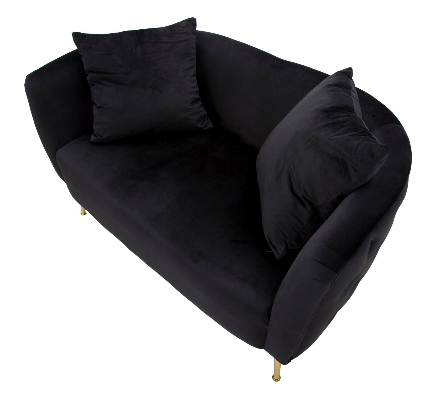 Sofa Bucarest crni cm 127x74x71