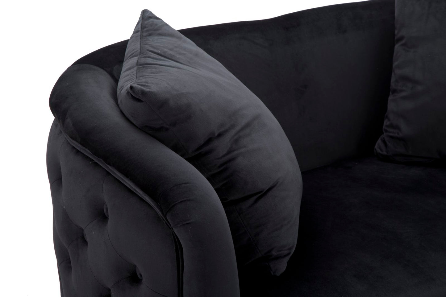 Sofa Bucarest crni cm 127x74x71