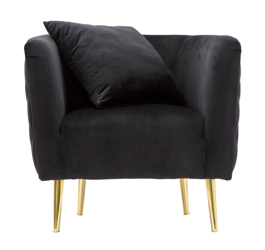 Fotelja Bucarest black cm 76x74x71