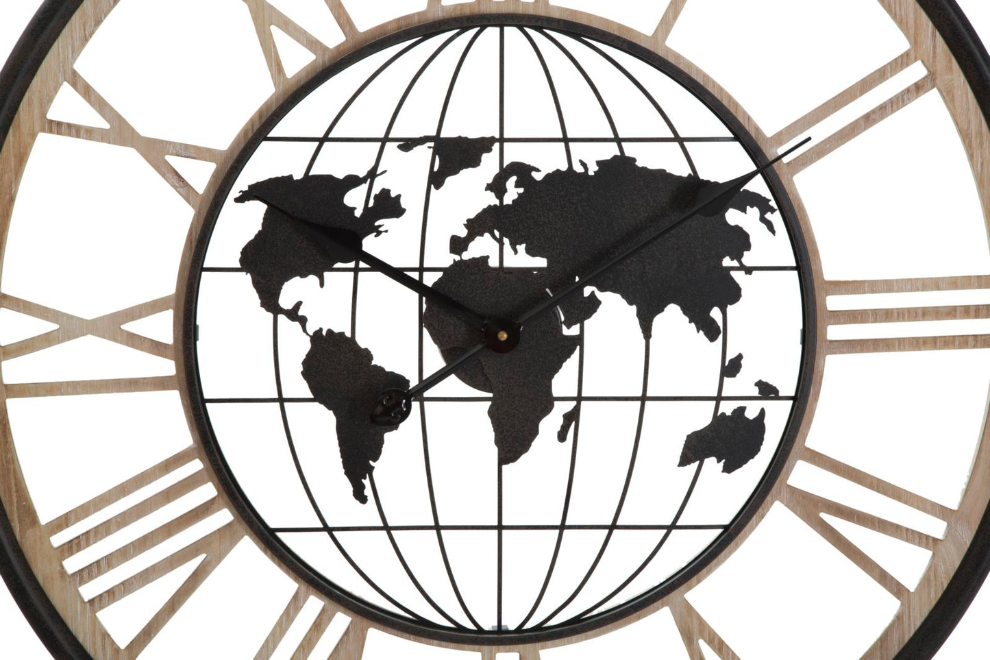 Zidni sat world dark cm ø 70x5
