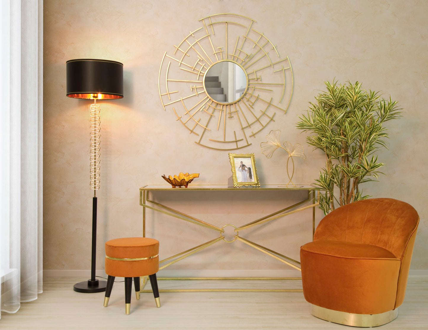 Skulptura list glam cm 35x11,5x44