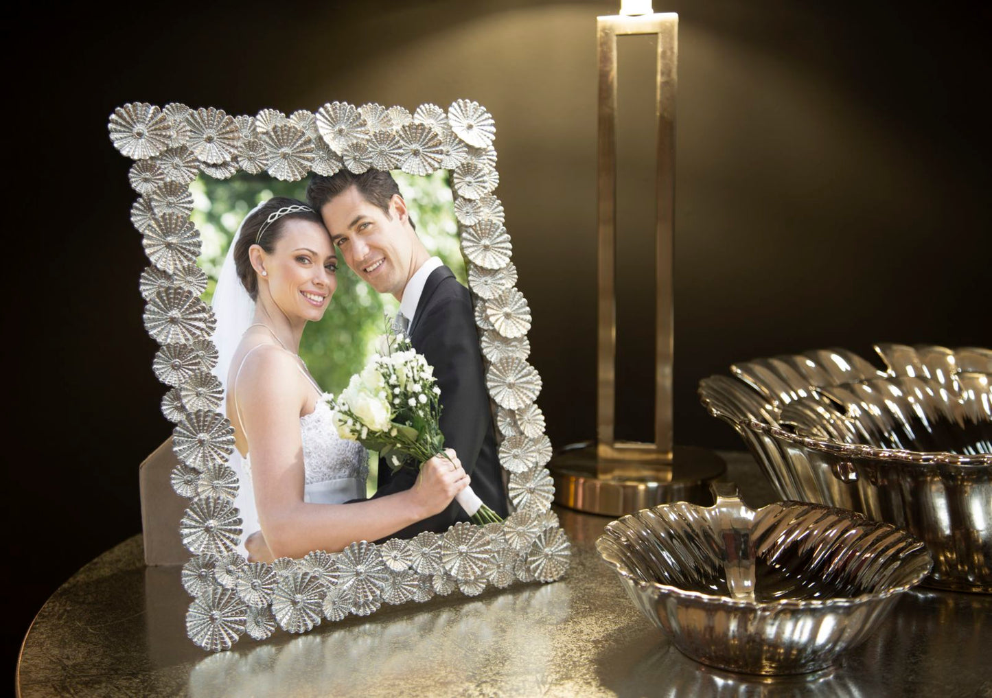Okvir za fotografije phix silver cm 27x2x33 (unutarnje mjere cm 20x25)