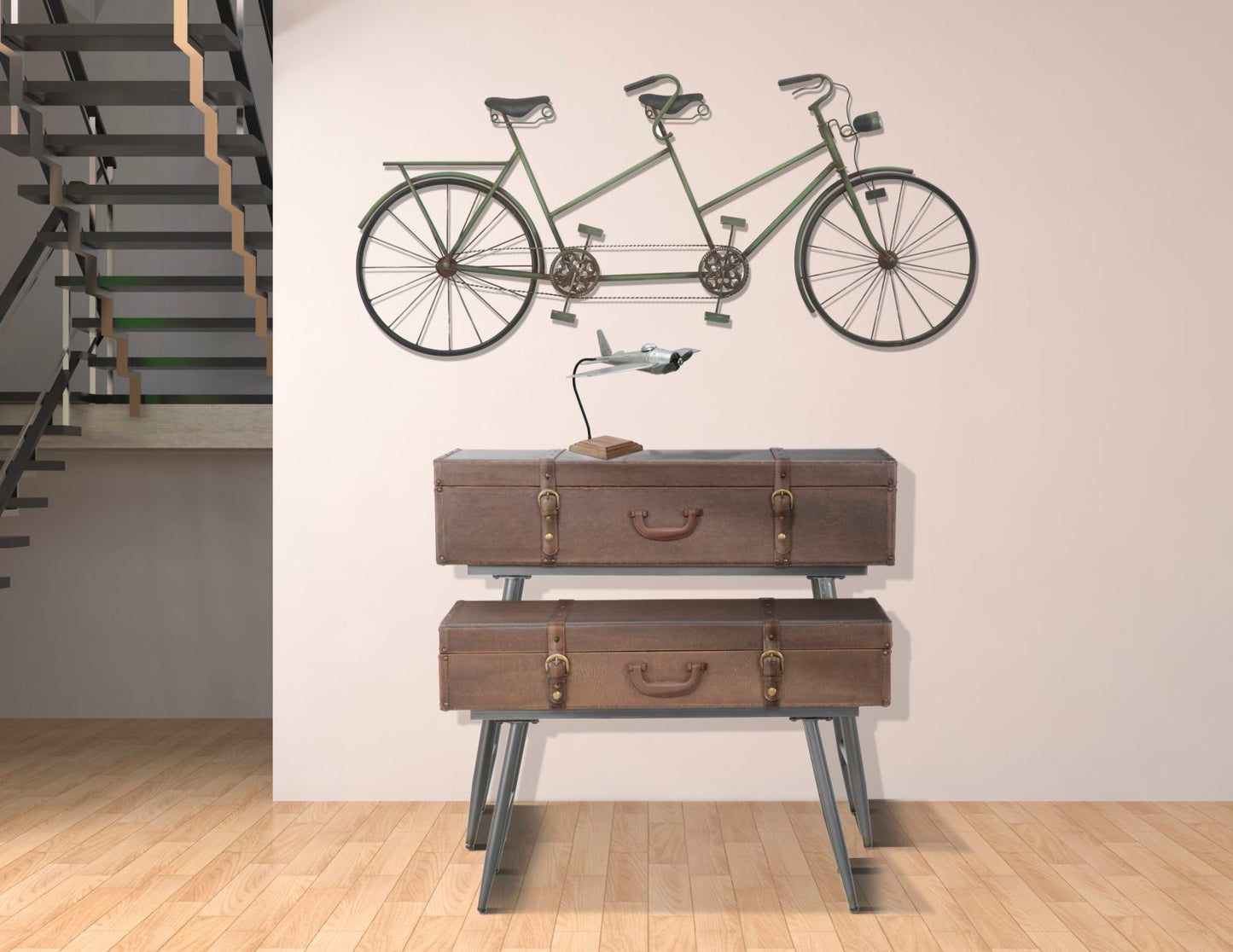 Zidna dekoracija tandem cm 117,5x3,5x53