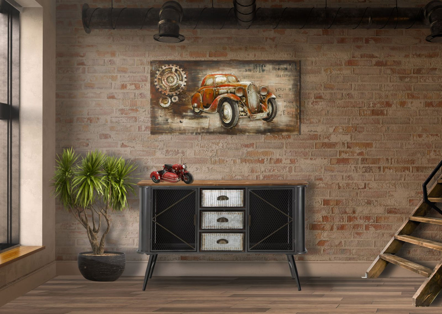 Ormarić illinois cm 120x35x77